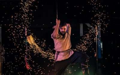 Fenomenalne zdjęcia z fireshow na Folkowisku!