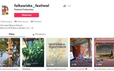 Szukajcie Festiwalu Folkowisko na TikToku!